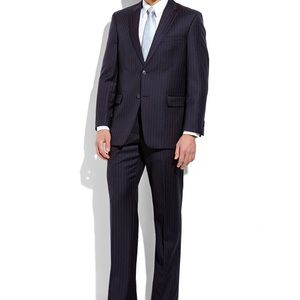 Navy blue pinstripe Tommy Hilfiger 2 price suit